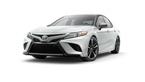 White 2018 Toyota Camry XSE