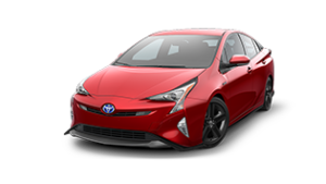 Red 2018 Toyota Prius